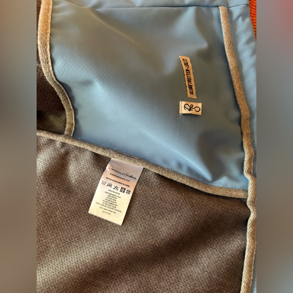 Light Blue Hooded Rain Jacket - Picture 3 of 6